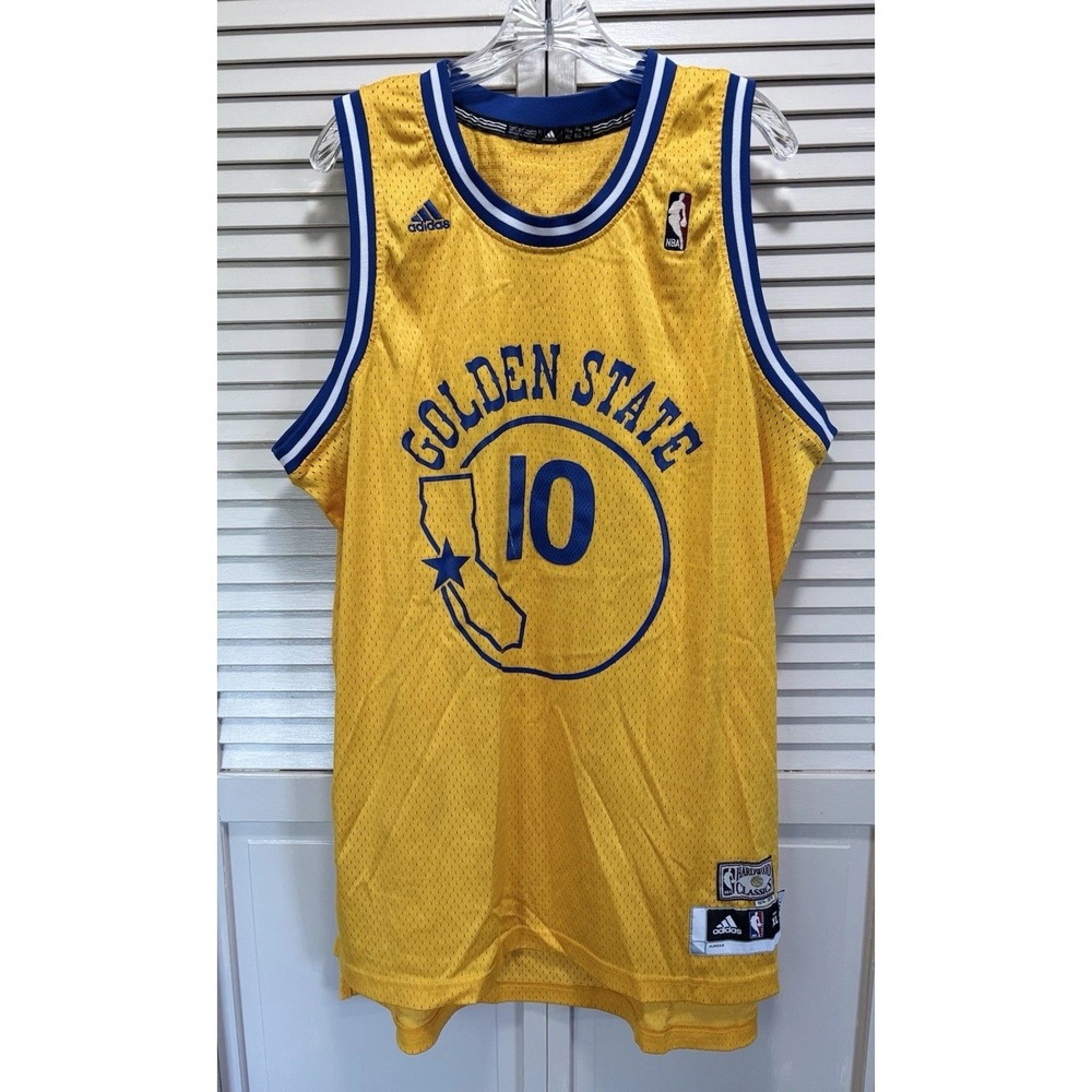 ☄️VINTAGE RARE NBA Golden State Warriors Jersey XL‎ #10 Lee 1974-75 Swingman